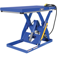 Hydraulic Scissor Lift Table, Steel, 60" L x 30" W, 3000 lbs. Cap. Fastek