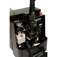 Fully Powered Electric Pallet Truck With  Stand-On Platform, 4500 lbs. Cap., 96" L x 30" W Fastek