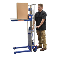 Gerbeur Hefti-Lift, M&eacute;canisme Pompe au pied, Capacit&eacute; de 880 lb, Levage max de 59" Fastek