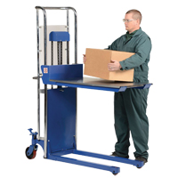 Gerbeur Hefti-Lift, M&eacute;canisme Pompe au pied, Capacit&eacute; de 300 lb, Levage max de 59" Fastek