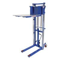 Gerbeur Hefti-Lift, M&eacute;canisme Pompe au pied, Capacit&eacute; de 1500 lb, Levage max de 63" Fastek