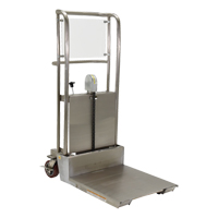Gerbeur Hefti-Lift, M&eacute;canisme Pompe au pied, Capacit&eacute; de 450 lb, Levage max de 45-5/8" Fastek