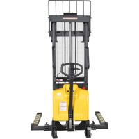 Fork Lift Stacker, Electric Operated, 2000 lbs. Capacity, 63" Max Lift Fastek