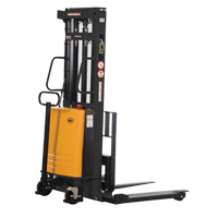 Fork Lift Stacker, Electric Operated, 2000 lbs. Capacity, 118" Max Lift Fastek
