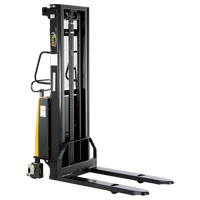 Fork Lift Stacker, Electric Operated, 2000 lbs. Capacity, 118" Max Lift Fastek
