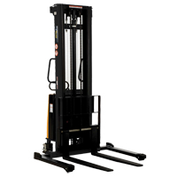 Fork Lift Stacker, Electric Operated, 2000 lbs. Capacity, 137" Max Lift Fastek
