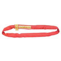 Polyester Round Sling, Red, 3" W x 10' L, 14000 lbs. Vertical Load Fastek
