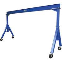 Adjustable Height Gantry Crane, 15' L, 4000 lbs. (2 tons) Capacity Fastek