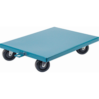Steel Deck Dollies, 18" W x 24" D x 7" H, 1200 lbs. Capacity Fastek