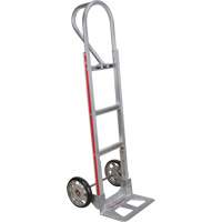 Knocked Down Hand Truck, P-Handle Handle, Aluminum, 52" Height, 500 lbs. Capacity Fastek