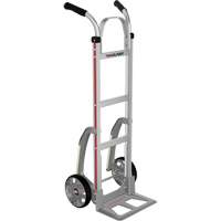 Knocked Down Hand Truck, Dual Handle, Aluminum, 48" Height, 500 lbs. Capacity Fastek