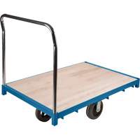 Heavy-Duty Platform Truck, 48" L x 24" W, 2000 lbs. Capacity, Rubber Casters Fastek