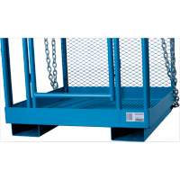 High Work Maintenance Platform, 48" W x 48" D x 72" H, 1000 lbs. Capacity, Steel Fastek