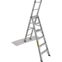 2700 Series Industrial Duty Multi-Way Ladders, 6', Aluminum, 250 lbs. Cap., ANSI 1, CSA 1 MF402 | Fastek