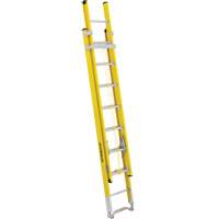 Industrial Heavy-Duty Extension Ladders (6200 Series), 375 lbs. Cap., 13' H, Grade 1AA Fastek