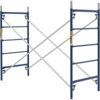 Scaffolding, Steel Frame, 84" D x 60" H Fastek