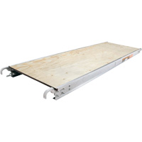 Work Platforms - Plywood Deck, Wood, 7' L x 24" W Fastek