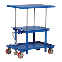 Hydraulic Lift Table, 24" L x 36" W, Steel, 2000 lbs. Capacity MF978 | Fastek