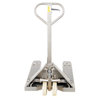 Pallet Truck, Stainless Steel, 48" L x 27" W, 5500 lbs. Capacity Fastek