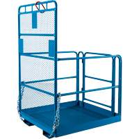 High Work Maintenance Platform, 48" W x 48" D x 72" H, 1000 lbs. Capacity, Steel Fastek