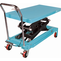 Heavy-Duty Hydraulic Scissor Lift Table, 48" L x 24" W, Steel, 1545 lbs. Capacity MJ526 | Fastek