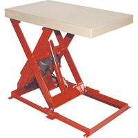 Scissor Lift Table, Steel, 36" L x 20" W, 1100 lbs. Capacity MK811 | Fastek