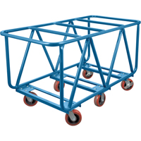 Flat Bed Lumber Cart, 60" x 30" x 33", 2500 lbs. Capacity ML141 | Fastek