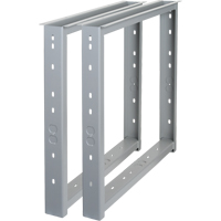 Workbench - Legs, Steel, 22" D x 32" H, Pair Fastek