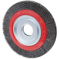 101K-5C Crimped Wire Wheel, 12" Dia., 0.02" Fill, 2" Arbor Fastek