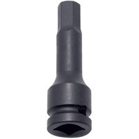 Jeu de douilles &agrave; chocs hexagonales SAE 1/2" PHB-1208 8 mcx Fastek