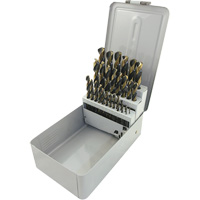 BG29 JET-KUT&reg; Torque Drive&reg; Drill Bit Set, 29 Pieces, High Speed Steel Fastek