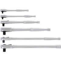 RHQ-12L Cl&eacute; &agrave; cliquet &agrave; long manche et t&ecirc;te ovale, Prise de 1/2", Poign&eacute;e Ordinaire Fastek