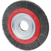Crimped Wire Wheel, 12" Dia., 0.014" Fill, 2" Arbor Fastek