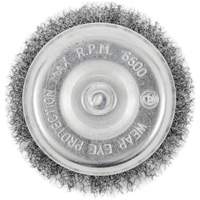 Brosse coupelle sertie sur tige Fastek