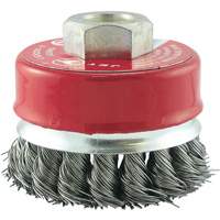 CKB2201T Knotted Cup Brush, 2-3/4" Dia. x 5/8"-11 Arbor Fastek