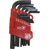 JHK-13 Short Arm Hex Key Set, 13 Pcs., Imperial Fastek