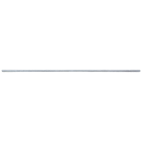 Threaded Rod, 1/4"-20, 36" L, Galvanized, Grade 2 Grade Fastek