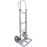 Knocked Down Hand Truck, P-Handle Handle, Aluminum, 52-1/8" Height, 500 lbs. Capacity Fastek