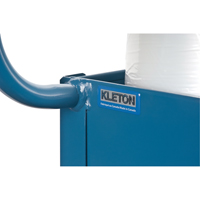 Deep Lipped Service Cart, 2 Tiers, 24" W x 47" H x 36" D, 1200 lbs. Capacity Fastek