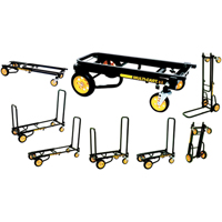 Transporteur d'&eacute;quipement 8 en 1 RockNRoller Multi-Cart, petit, Acier, Capacit&eacute; 350 lb Fastek