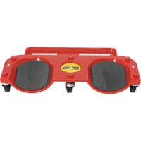 Rolling Knee Dolly, Plastic, Red, 350 lbs. Capacity Fastek