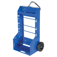 Portable Wire Reel Caddy, Steel, 4 Rod, 29" W x 47-5/16" H x 21-7/8" D, 300 lbs. Capacity Fastek