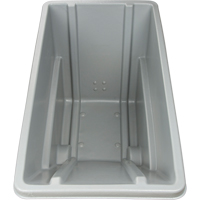 Tilt Truck, Polyethylene, 0.625 cu. yd., 500 lbs. Load Capacity Fastek