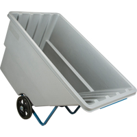 Tilt Truck, Polyethylene, 1.1 cu. yd., 1250 lbs. Load Capacity Fastek