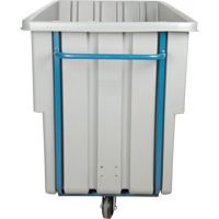 Tilt Truck, Polyethylene, 1.1 cu. yd., 1250 lbs. Load Capacity Fastek