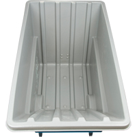 Tilt Truck, Polyethylene, 1.1 cu. yd., 1250 lbs. Load Capacity Fastek