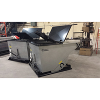 Steel Cover for Self-Dumping Hopper Fastek