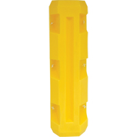 Slim Column Protector, 3" x 3" Inside Opening, 12" L x 12" W x 42" H, Yellow MO036 | Fastek