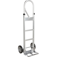Knocked Down Hand Truck, P-Handle Handle, Aluminum, 52-1/8" Height, 500 lbs. Capacity Fastek