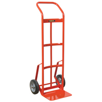 Hand Truck with Reinforced Noseplate - 156RN-HB, Continuous Handle, Steel, 51" Height, 800 lbs. Capacity Fastek